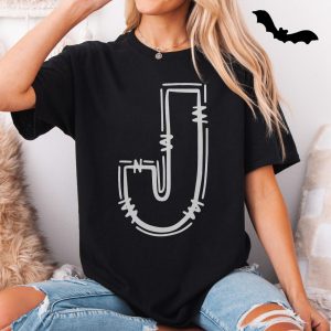 Bold Graffiti Style Letter J Initial T Shirt 5 1.jpg