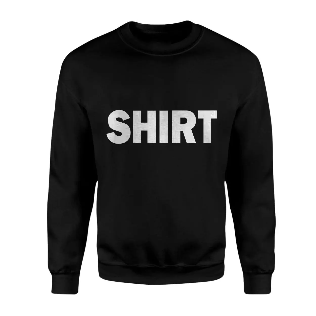 Bold SHIRT Text Minimalist T-Shirt 3 Bold SHIRT Text Minimalist T Shirt 3 1.jpg