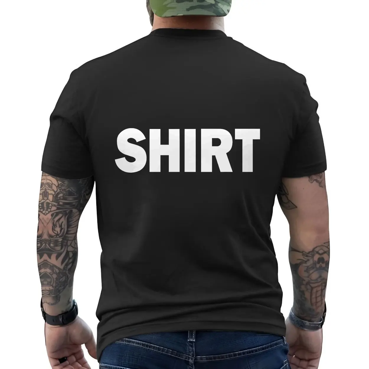 Bold SHIRT Text Minimalist T-Shirt 6 Bold SHIRT Text Minimalist T Shirt 6 1.jpg