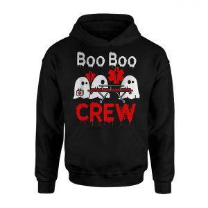 Boo Boo Crew Funny Ghost EMT Nurse Halloween T Shirt 2 1.jpg