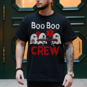 Boo Boo Crew Funny Ghost EMT Nurse Halloween T Shirt 4 1.jpg