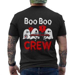 Boo Boo Crew Funny Ghost EMT Nurse Halloween T Shirt 6 1.jpg