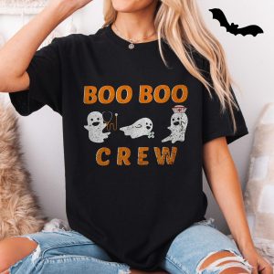 Boo Boo Crew Ghost Nurse Halloween T Shirt 5 1.jpg