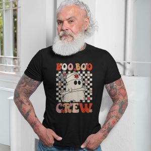 Boo Boo Crew Retro Nurse Ghost Halloween T Shirt 7 1.jpg