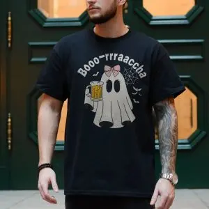 Boo-rrraaccha Funny Drunk Ghost Beer Halloween T-shirt 10 Boo rrraaccha Funny Drunk Ghost Beer Halloween T shirt 4 1.jpg