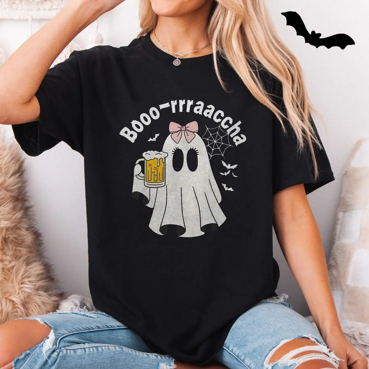 Boo-rrraaccha Funny Drunk Ghost Beer Halloween T-shirt 5 Boo rrraaccha Funny Drunk Ghost Beer Halloween T shirt 5 1.jpg