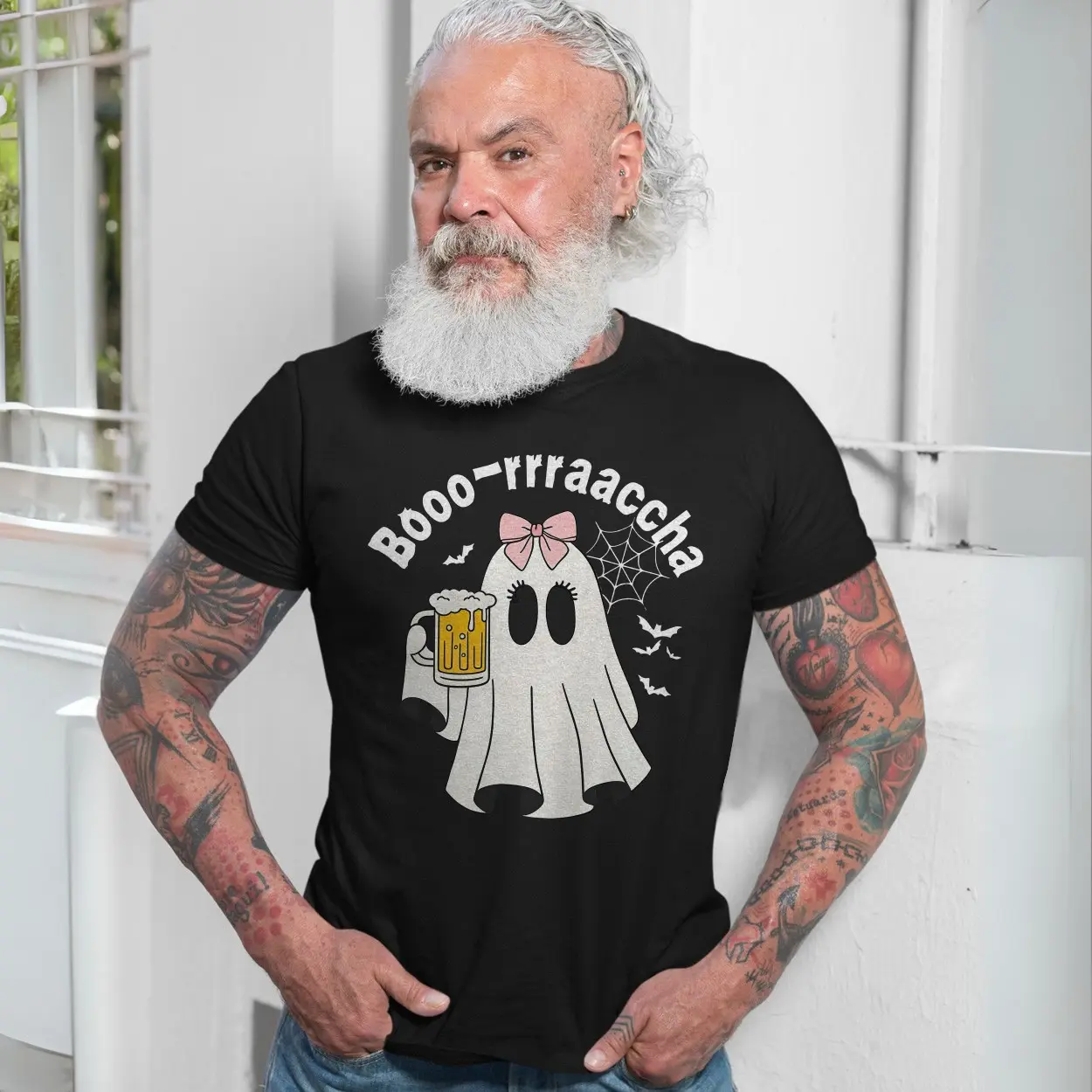 Boo-rrraaccha Funny Drunk Ghost Beer Halloween T-shirt 7 Boo rrraaccha Funny Drunk Ghost Beer Halloween T shirt 7 1.jpg