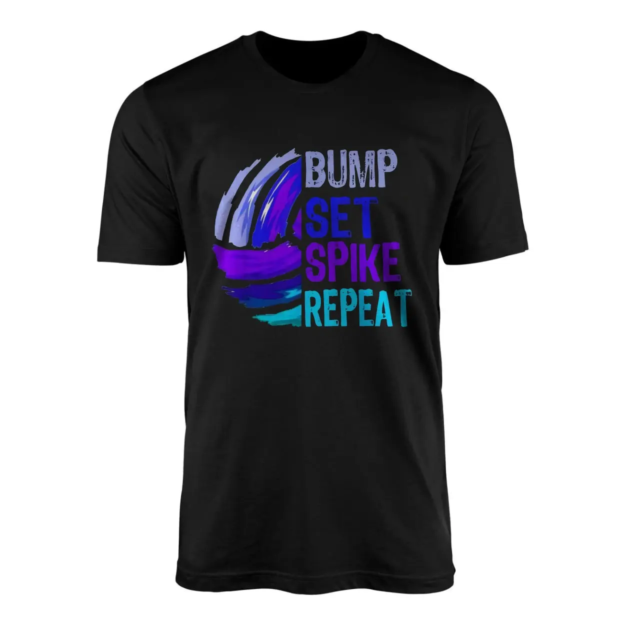 Bump Set Spike Repeat Volleyball T Shirt 1 1.jpg