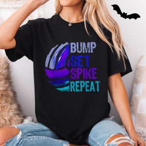 Bump Set Spike Repeat Volleyball T Shirt 5 1.jpg