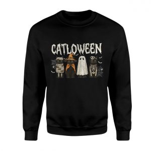 Catloween T Shirt Funny Black Cat Halloween Costume Tee 3 1.jpg