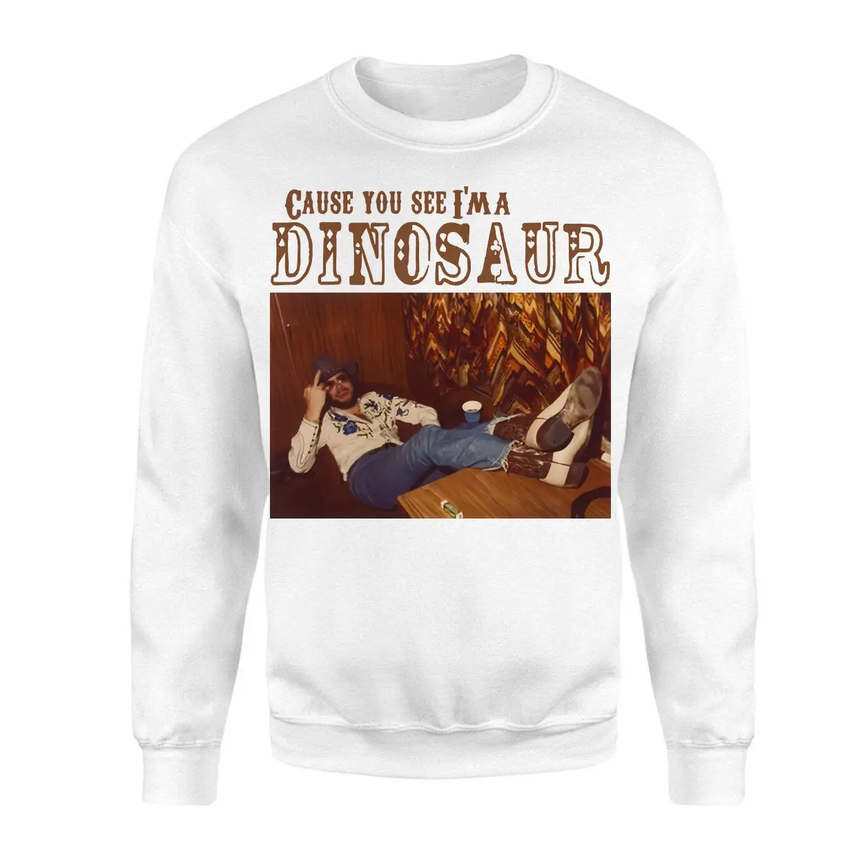 Cause You See Im a Dinosaur Country Music T Shirt 3 1.jpg