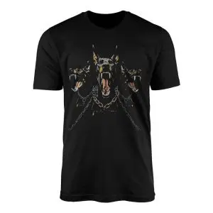 Cerberus Three Headed Doberman T Shirt 1 1.jpg