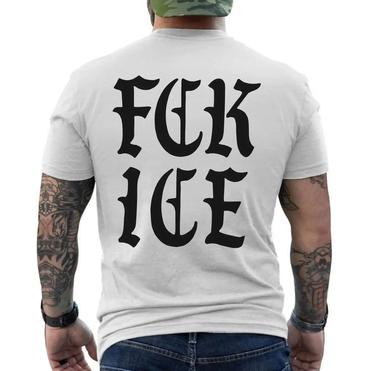 Chinga La Migra Anti ICE Political Protest Statement T Shirt 6 1.jpg
