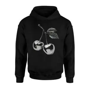 Chrome Silver Cherries Graphic T-Shirt 8 Chrome Silver Cherries Graphic T Shirt 2 1 1.jpg