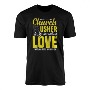 Church Usher Spreading Love Service T Shirt 1 1.jpg