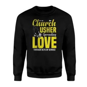 Church Usher Spreading Love Service T-Shirt 9 Church Usher Spreading Love Service T Shirt 3 1.jpg