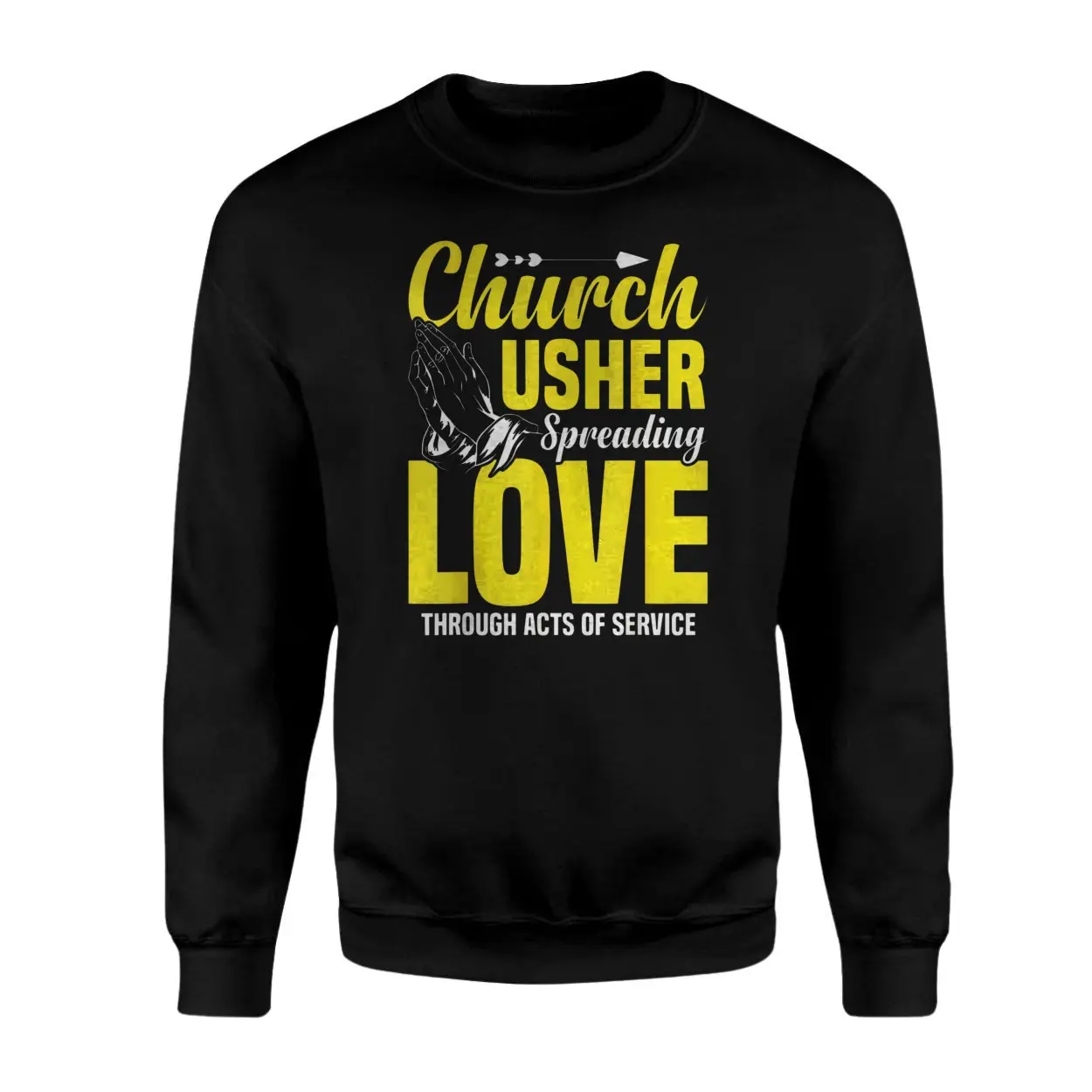 Church Usher Spreading Love Service T Shirt 3 1.jpg