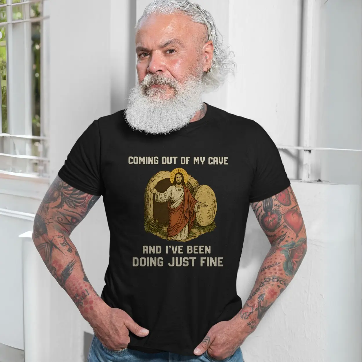 Coming Out of My Cave Easter Resurrection Funny T-Shirt 7 Coming Out of My Cave Easter Resurrection Funny T Shirt 7 1.jpg