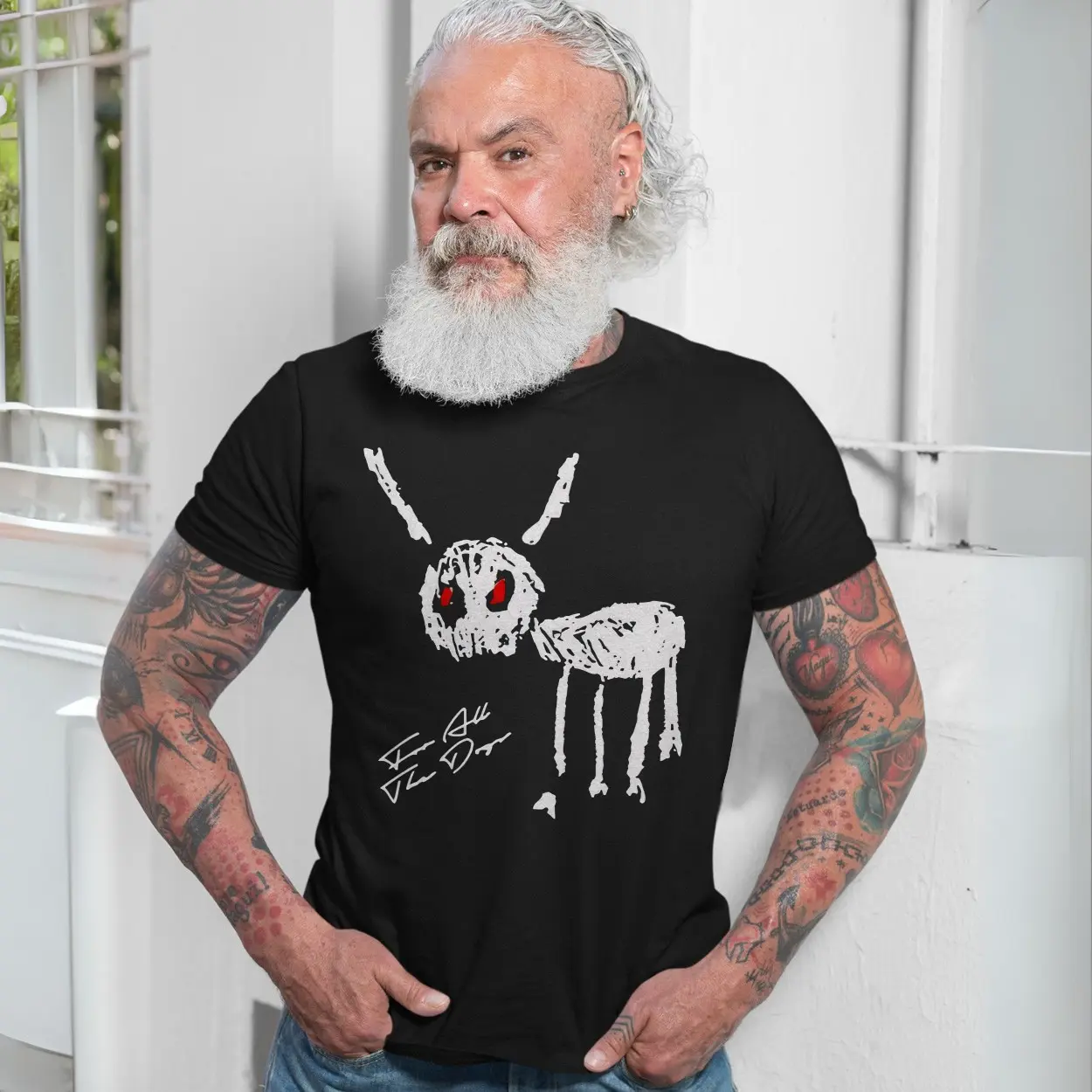 Creepy Skeleton Dog Red Eyes Horror Art T-Shirt 7 Creepy Skeleton Dog Red Eyes Horror Art T Shirt 7 1.jpg