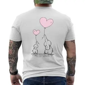 Cute Elephant Mom and Baby with Heart Balloons T-Shirt 12 Cute Elephant Mom and Baby with Heart Balloons T Shirt 6 1.jpg