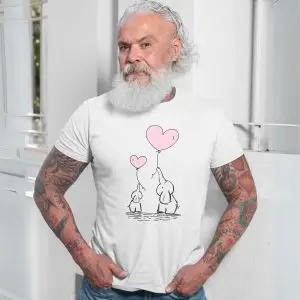 Cute Elephant Mom and Baby with Heart Balloons T-Shirt 13 Cute Elephant Mom and Baby with Heart Balloons T Shirt 7 1.jpg