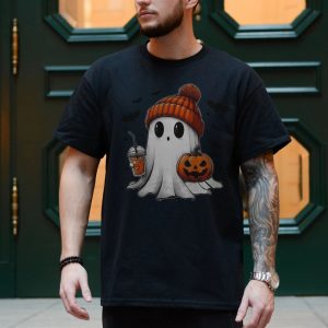 Cute Ghost with Pumpkin Spice Halloween T Shirt 4 1 1.jpg