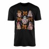 Cute Girly Ghosts with Bows Halloween T Shirt 1 1.jpg