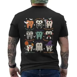 Cute Halloween Tooth Characters Dental Assistant T-Shirt 12 Cute Halloween Tooth Characters Dental Assistant T Shirt 6 1.jpg