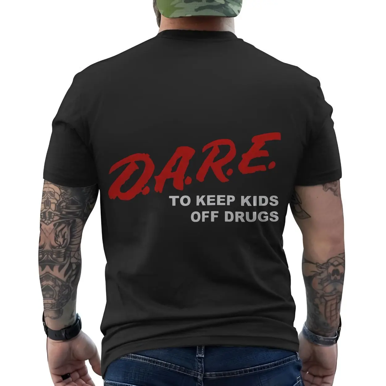 DARE To Keep Kids Off Drugs Retro T Shirt 6 1.jpg