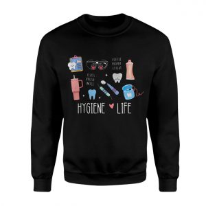 Dental Hygiene Life Toothbrush Floss Coffee Smile T Shirt 3 1.jpg