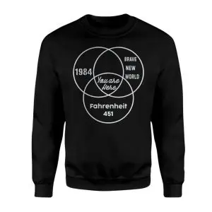 Dystopian Books 1984 Brave New World Fahrenheit 451 T-shirt 9 Dystopian Books 1984 Brave New World Fahrenheit 451 T shirt 3 1.jpg