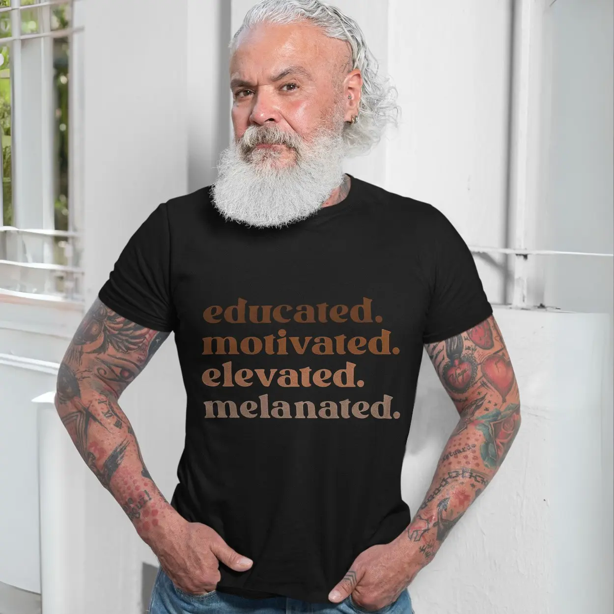 Educated Motivated Elevated Melanated Empowerment T Shirt 7 1.jpg