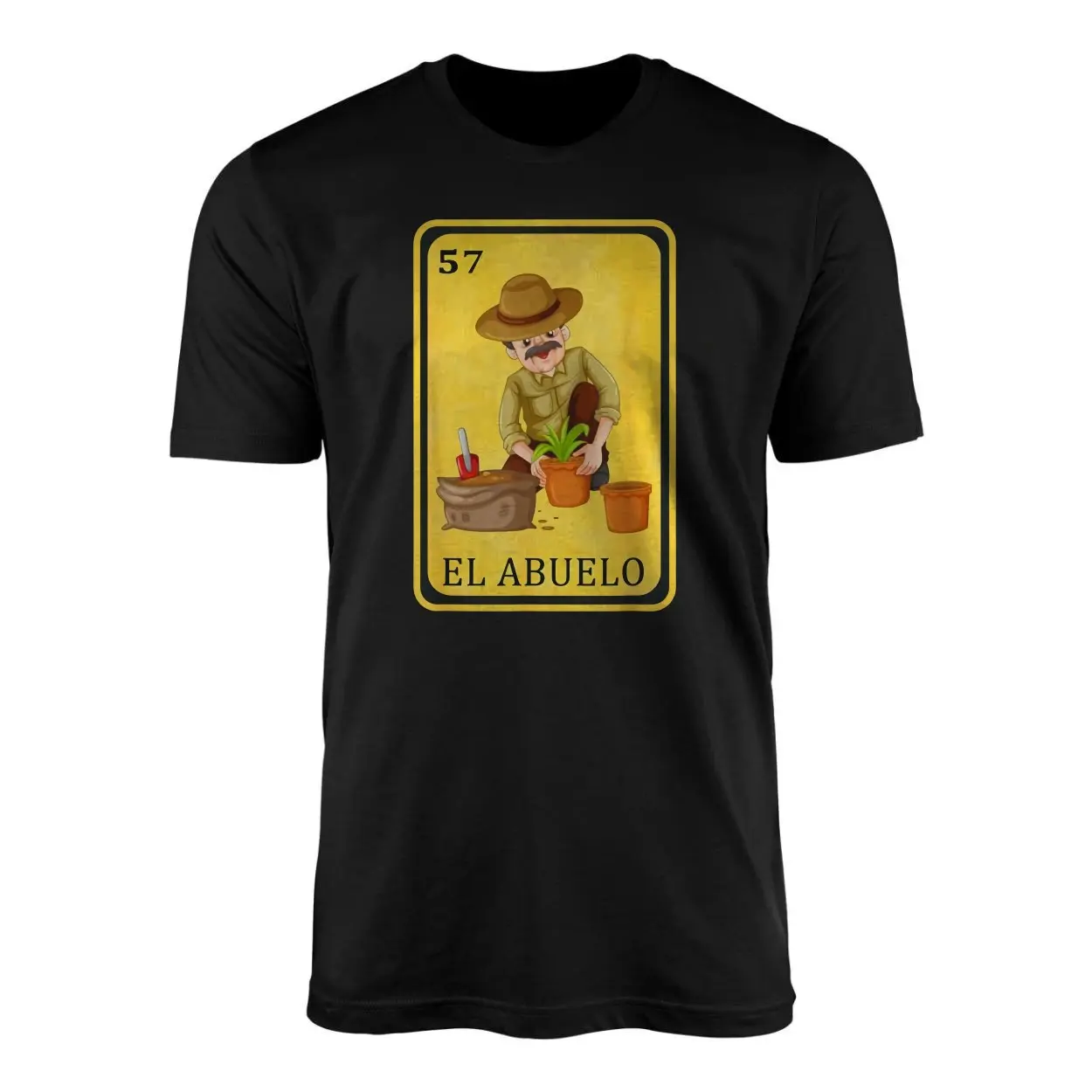 El Abuelo Lotería Card T-Shirt Mexican Bingo Graphic Tee 1 El Abuelo Loteria Card T Shirt Mexican Bingo Graphic Tee 1 1.jpg