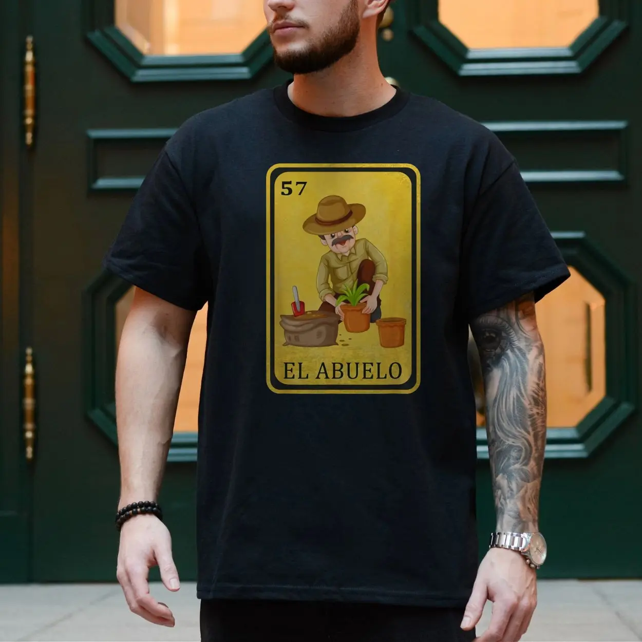 El Abuelo Lotería Card T-Shirt Mexican Bingo Graphic Tee 4 El Abuelo Loteria Card T Shirt Mexican Bingo Graphic Tee 4 1.jpg