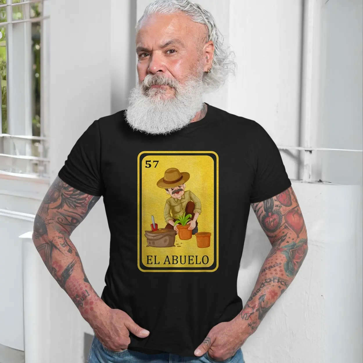 El Abuelo Lotería Card T-Shirt Mexican Bingo Graphic Tee 7 El Abuelo Loteria Card T Shirt Mexican Bingo Graphic Tee 7 1.jpg