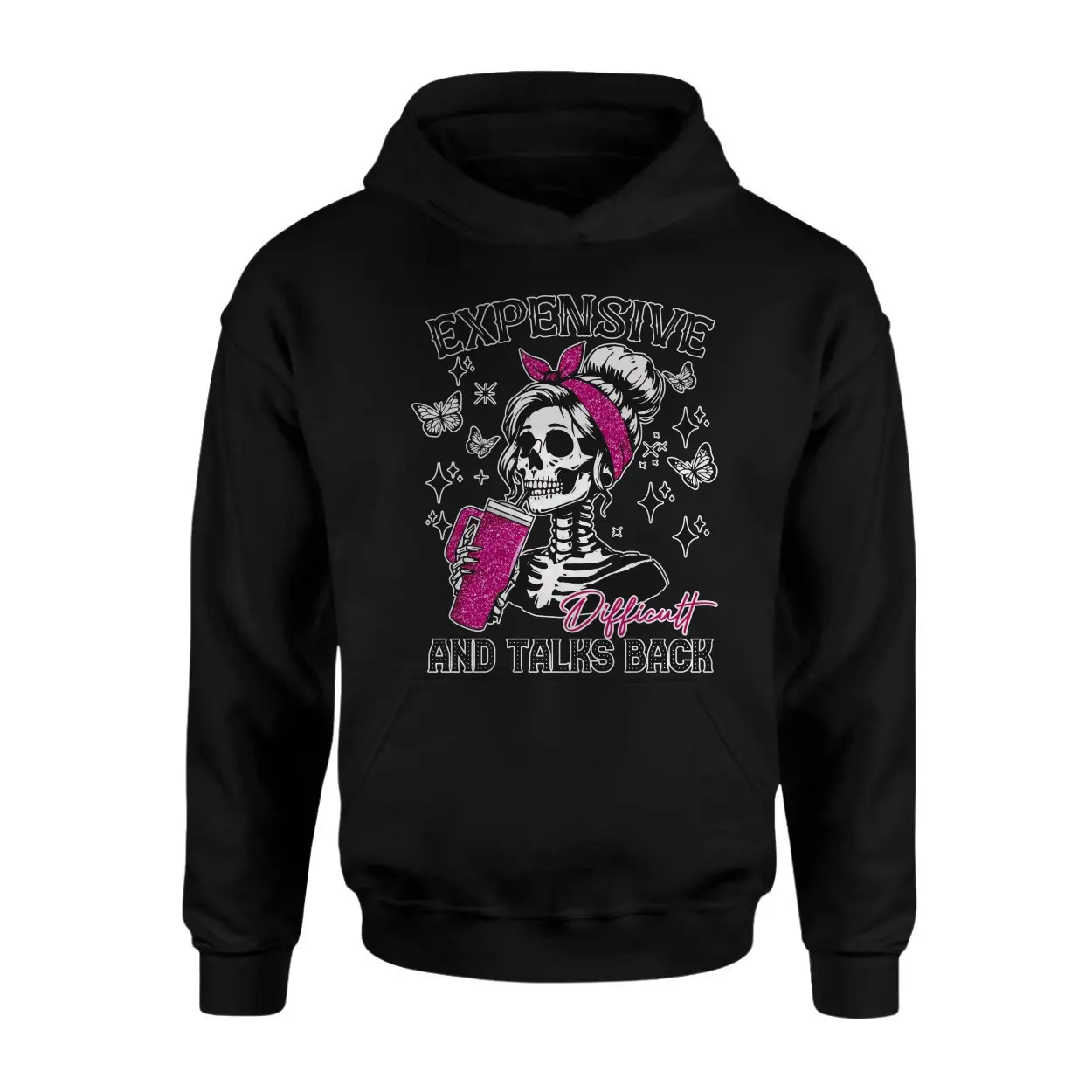 Expensive Difficult Skeleton Girl Gothic Humor T-Shirt 2 Expensive Difficult Skeleton Girl Gothic Humor T Shirt 2 1.jpg