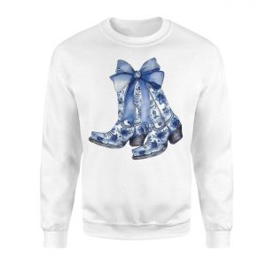 Floral2BCowboy2BBoots2Bwith2BBow2BWestern2BGraphic2BT Shirt2B3 ZZQQH 1.jpg