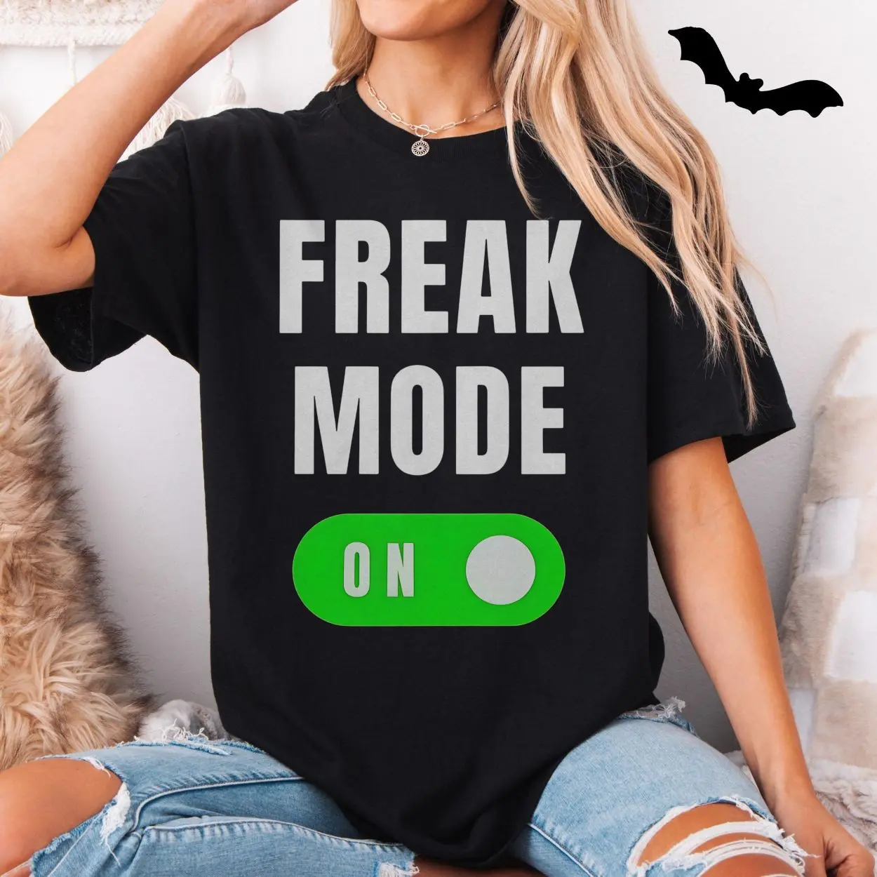 Freak Mode On Funny Switch Graphic T Shirt 5 1.jpg