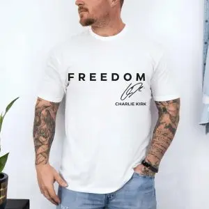 Freedom Charlie Kirk Signature Patriotic T-Shirt 10 Freedom Charlie Kirk Signature Patriotic T Shirt 4 2.jpg