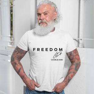 Freedom Charlie Kirk Signature Patriotic T Shirt 7 2.jpg