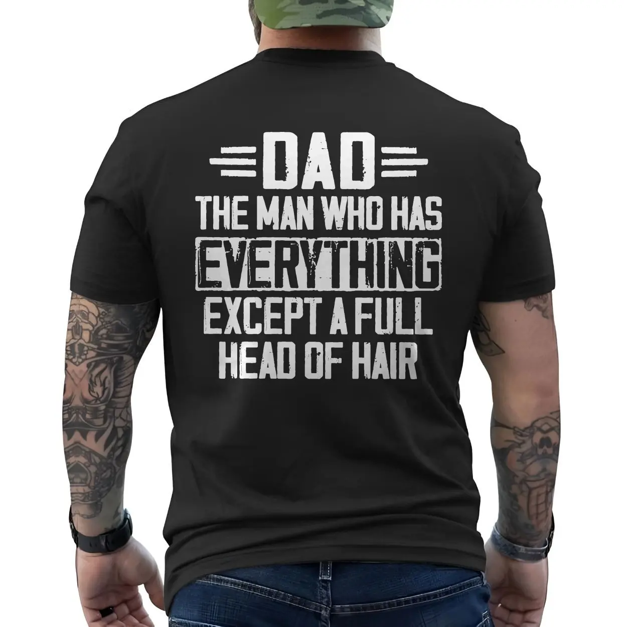 Funny Bald Dad The Man With Everything T-Shirt 6 Funny Bald Dad The Man With Everything T Shirt 6 1.jpg