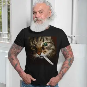 Funny Cat Smoking Meme T-Shirt 13 Funny Cat Smoking Meme T Shirt 7 1.jpg