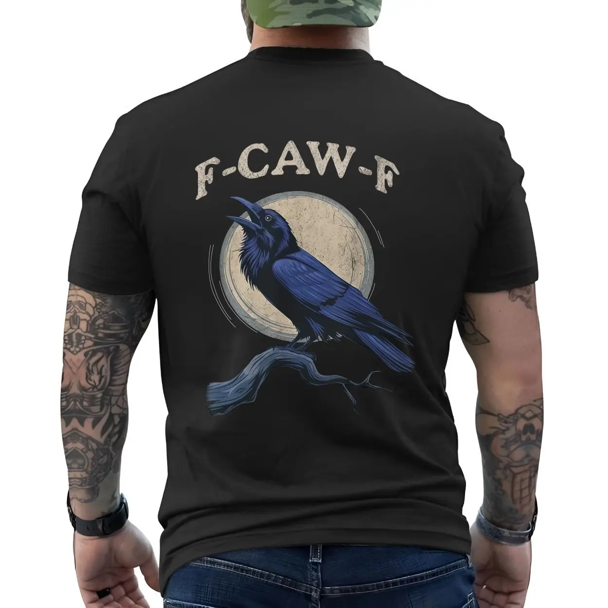 Funny Raven F Caw F T Shirt Crow Humor Graphic Tee 6 1.jpg