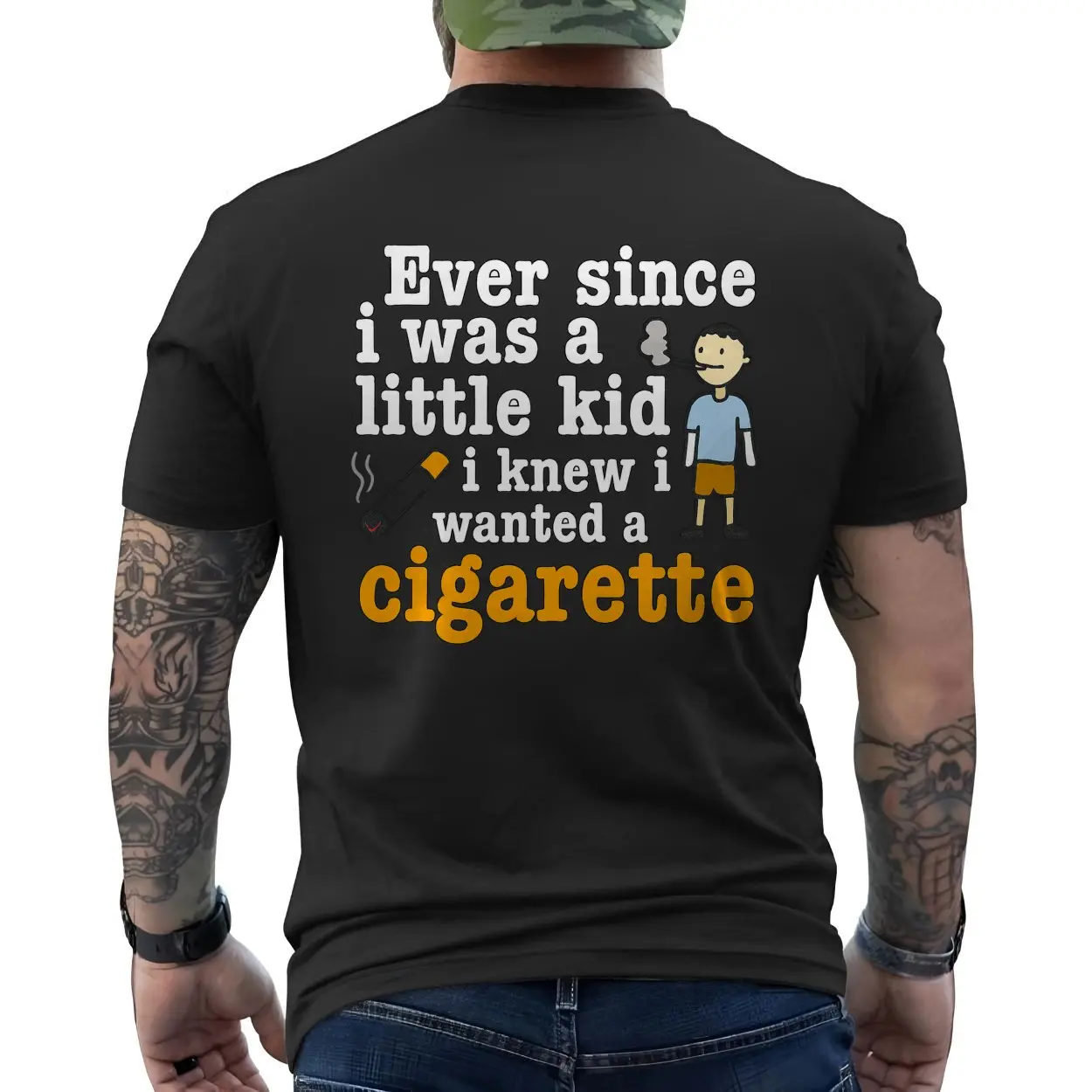 Funny Smoking Joke Cigarette Humor T shirt 6 1.jpg