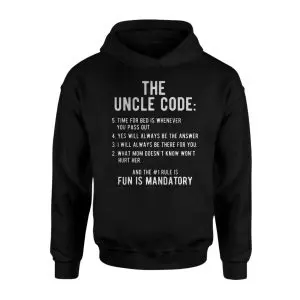 Funny The Uncle Code Rules T-shirt 8 Funny The Uncle Code Rules T shirt 2 1.jpg