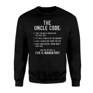 Funny The Uncle Code Rules T-shirt 9 Funny The Uncle Code Rules T shirt 3 1.jpg