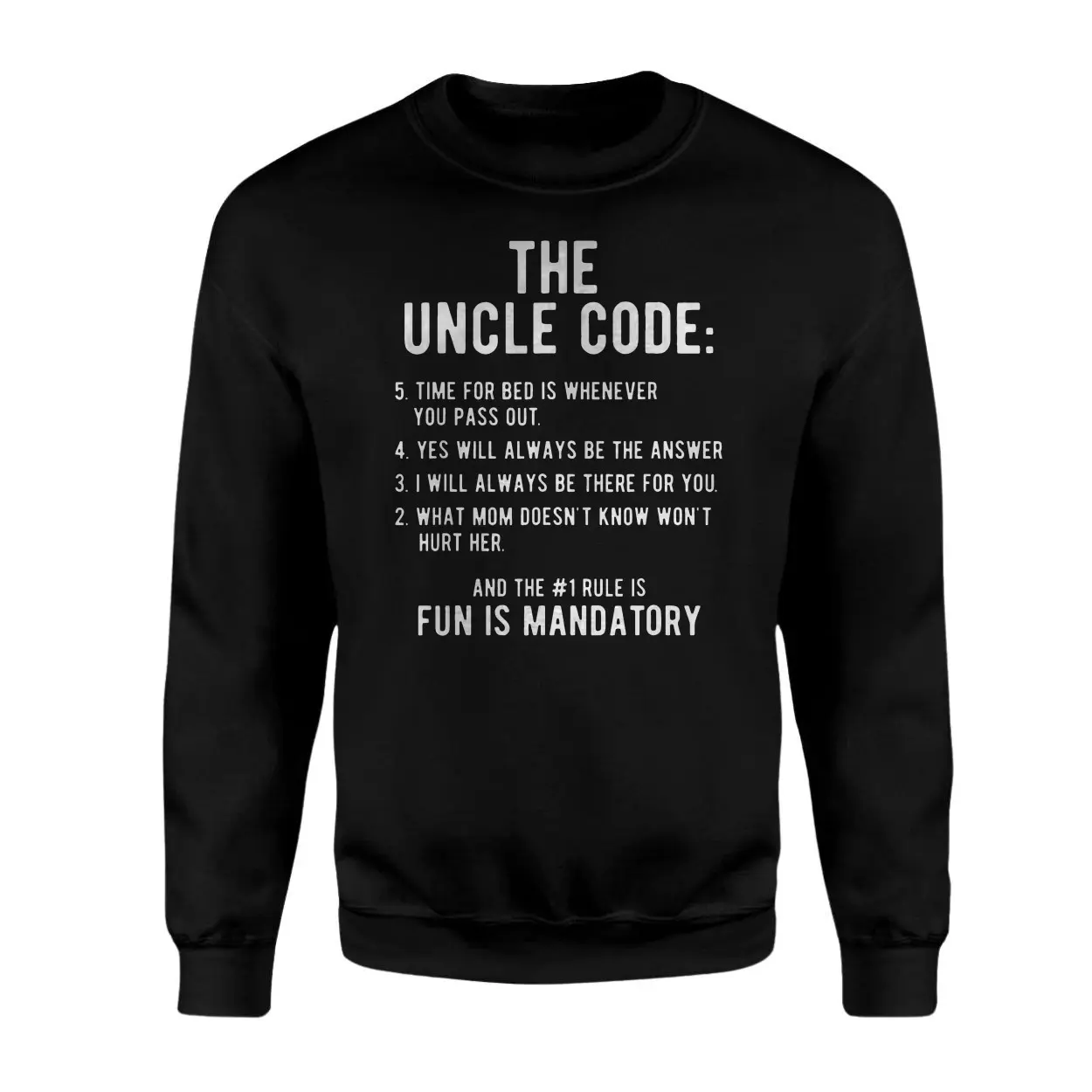 Funny The Uncle Code Rules T shirt 3 1.jpg