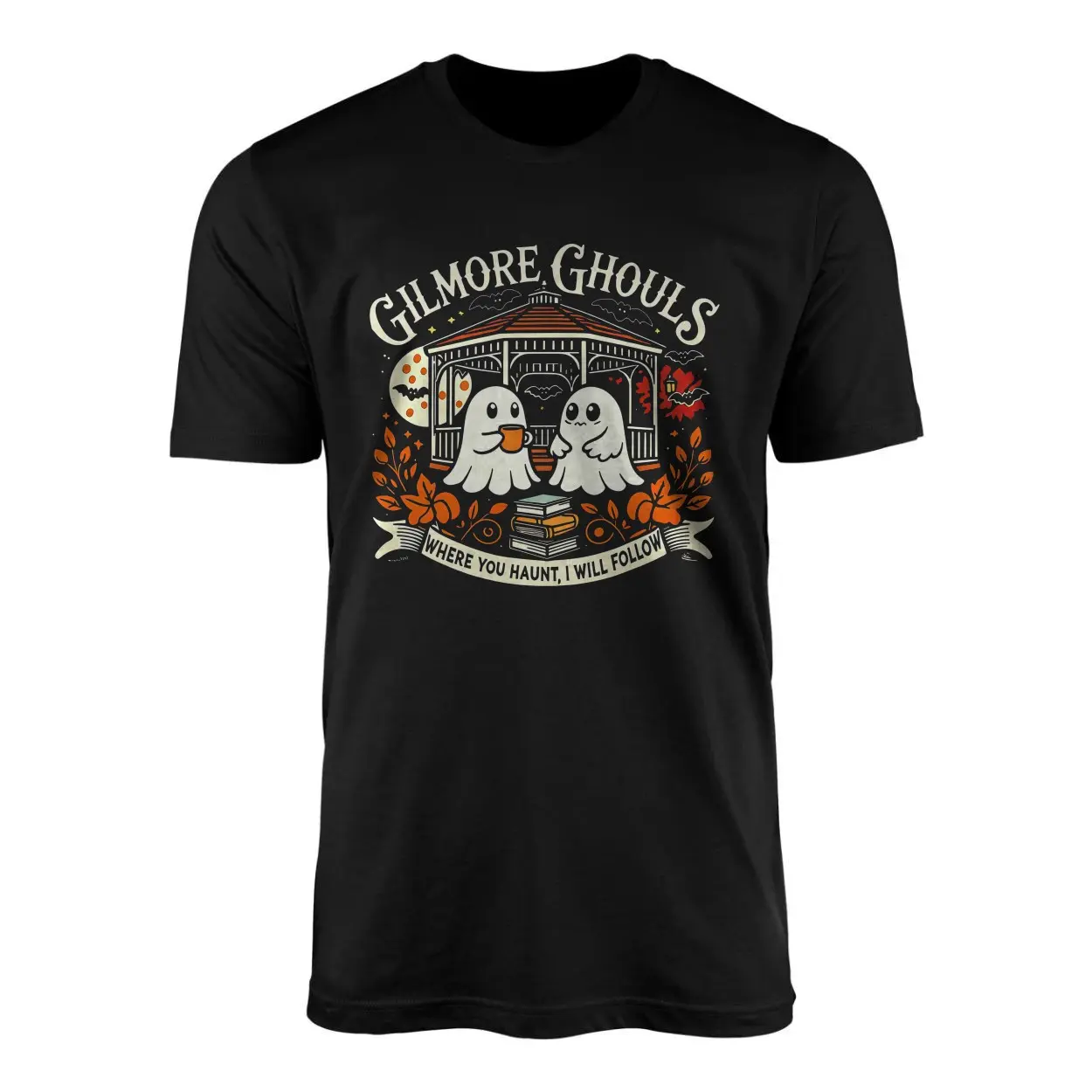 Gilmore Ghouls Cute Ghosts Halloween T shirt 1 1.jpg