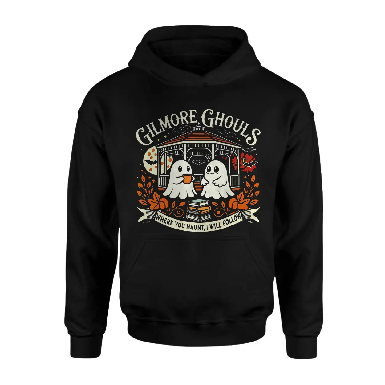 Gilmore Ghouls Cute Ghosts Halloween T shirt 2 1.jpg