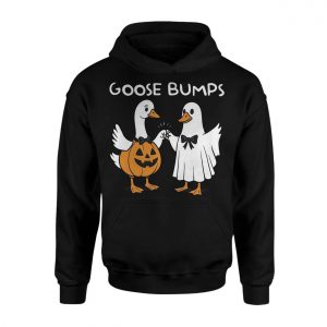 Goose Bumps Halloween T Shirt Funny Goose Costume Tee 2 1.jpg